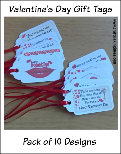 Valentine's Day Gift Tags