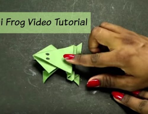 How To Make An Origami Frog