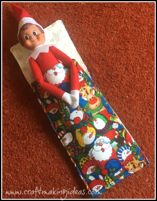 Elf Sleeping Bag Santa & Friends