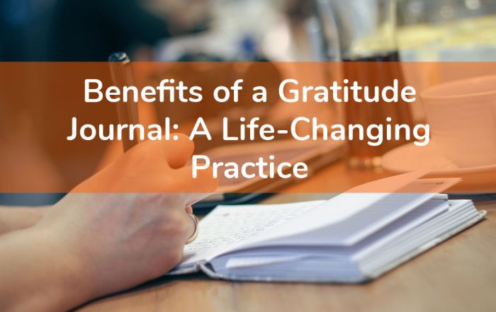 benefits of a gratitude journal